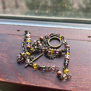 Handmade beaded necklace